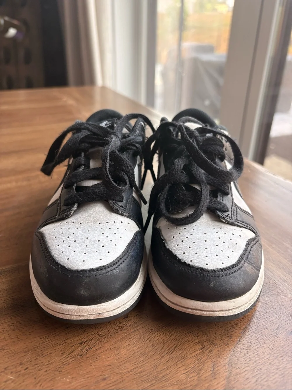 Nike Kids Low Dunk ‘Pandas’ Black & White Sneakers